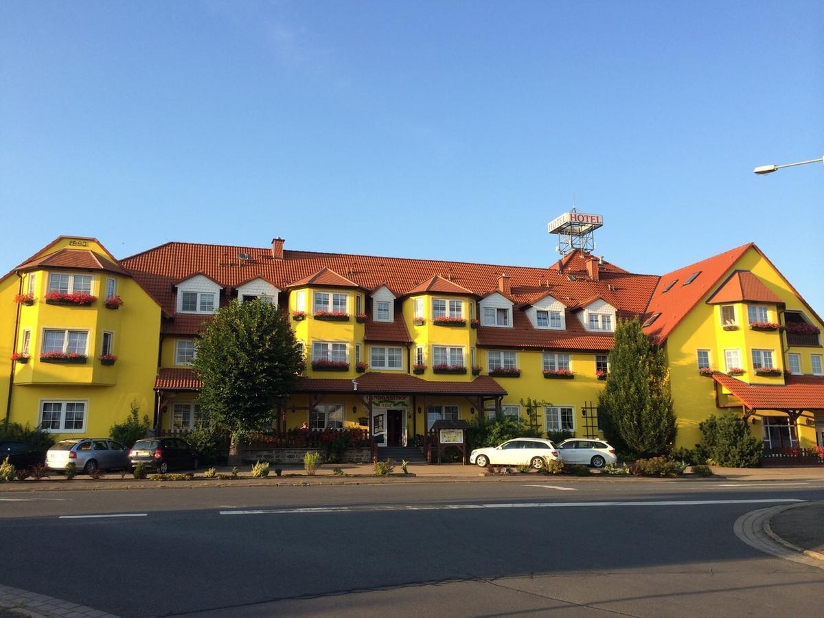 Landgasthof Zur Goldenen Aue Nordhausen Esterno foto